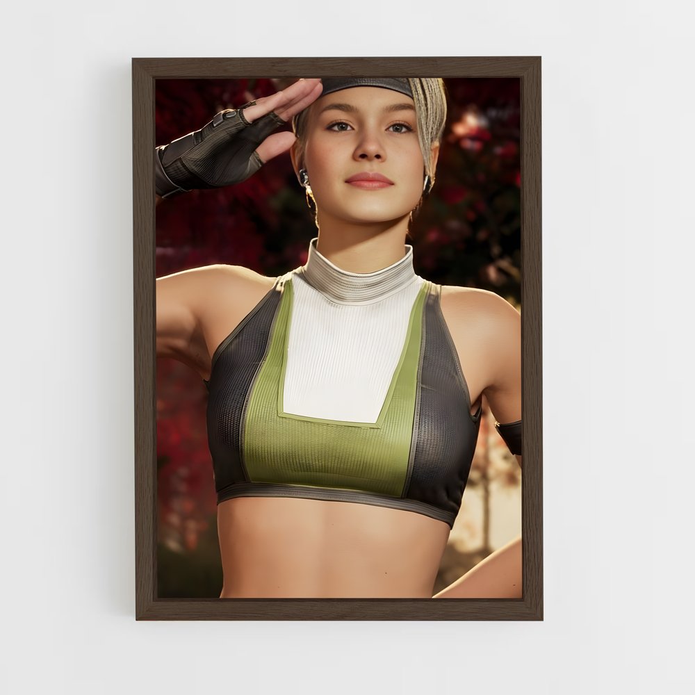 Poster Sonya en Action – affiche Mortal kombat (vue 5)